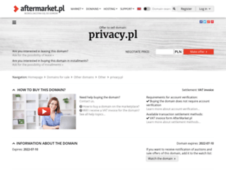 privacy.pl screenshot