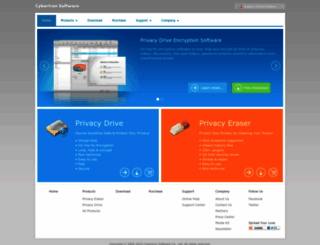 privacyeraser.com screenshot
