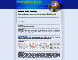 privat-gold-kaufen.de screenshot
