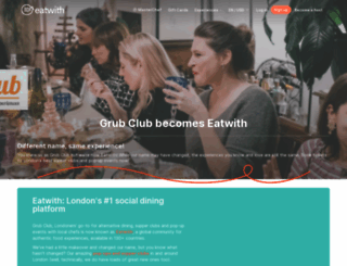 private-dining.grubclub.com screenshot