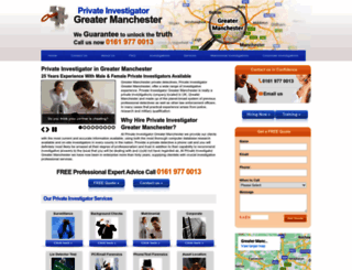 private-investigator-greater-manchester.co.uk screenshot