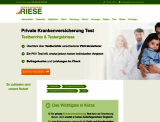 private-krankenversicherung-im-test.de screenshot