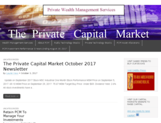 privatecapitalmarket.com screenshot