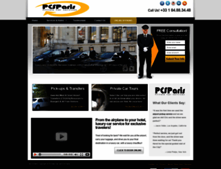 privatecarserviceparis.com screenshot