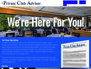 privateclubadvisor.com screenshot