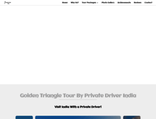 privatedriverindia.com screenshot
