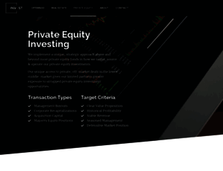 privateequityinvestor.com screenshot