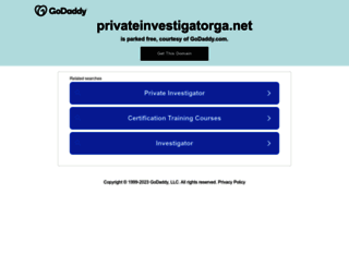 privateinvestigatorga.net screenshot