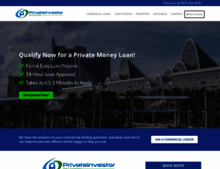 privateinvestor.com screenshot