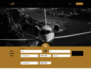 privatejetfinder.com screenshot