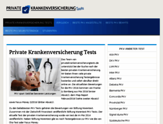 privatekrankenversicherungvergleiche.de screenshot