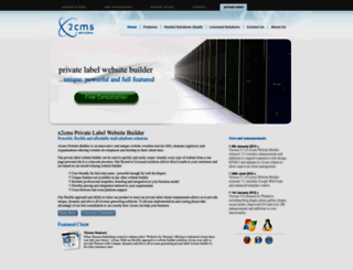 privatelabelwebsitebuilder.com screenshot