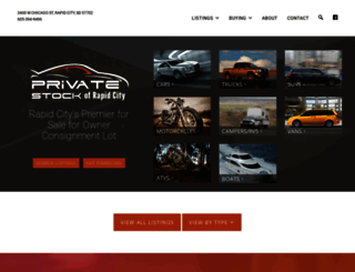 privatestockrapidcity.com screenshot