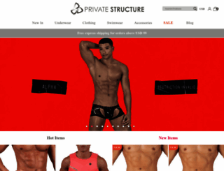 privatestructure.com screenshot