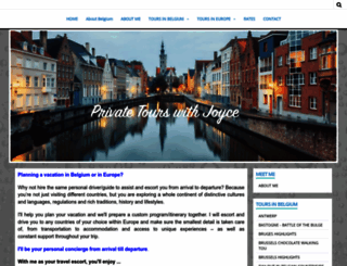 privatetourswithjoyce.com screenshot