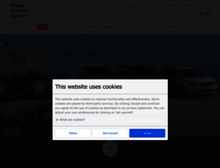 privatetransfersalgarve.com screenshot