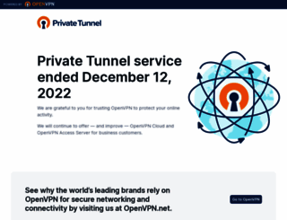 privatetunnel.com screenshot