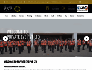 privateye-security.com screenshot