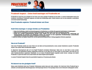 privatkredit.net screenshot