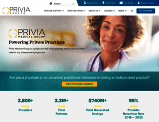 priviamedicalgroup.com screenshot