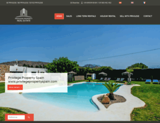 privilegepropertyspain.com screenshot