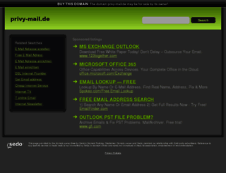 privy-mail.de screenshot