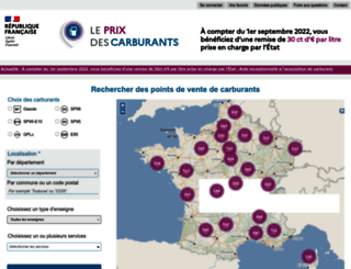 prix-carburants.gouv.fr screenshot