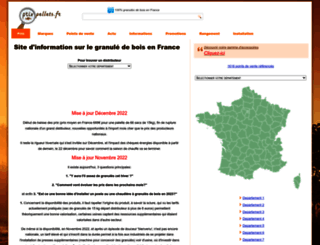 prix-pellets.fr screenshot