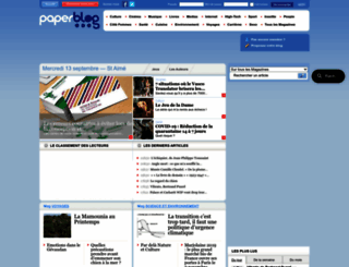 prix.paperblog.fr screenshot