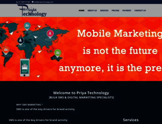 priyatechnology.com screenshot