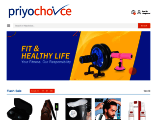 priyochoice.com screenshot