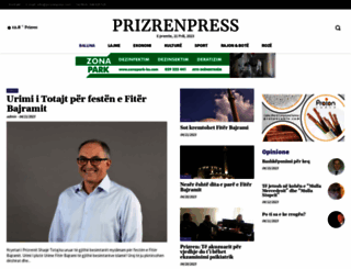 prizrenpress.com screenshot