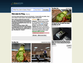 prlog.org.clearwebstats.com screenshot