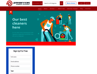 prnvservices.net screenshot