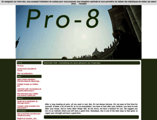 pro-8.eu screenshot