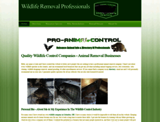 pro-animal-control.com screenshot