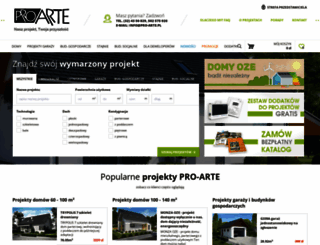 pro-arte.pl screenshot