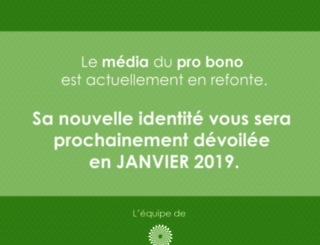 pro-bono.fr screenshot