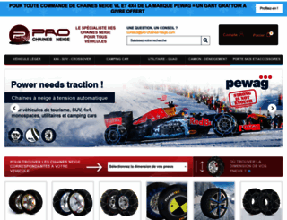 pro-chaines-neige.com screenshot