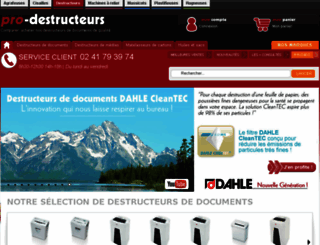 pro-destructeurs.com screenshot