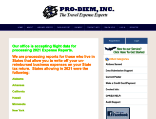 pro-diem.com screenshot