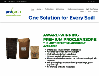 pro-earth.co.uk screenshot
