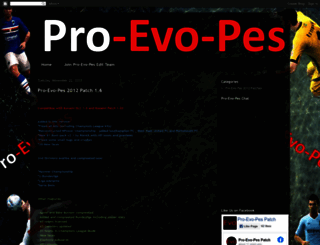 pro-evo-pes.blogspot.com screenshot