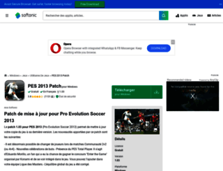 pro-evolution-soccer-2013-patch.softonic.fr screenshot