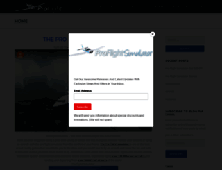 pro-flight-simulator.com screenshot