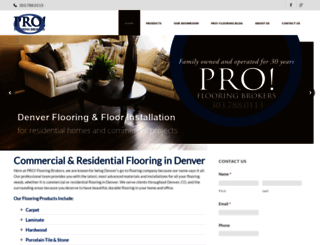 pro-flooring.com screenshot