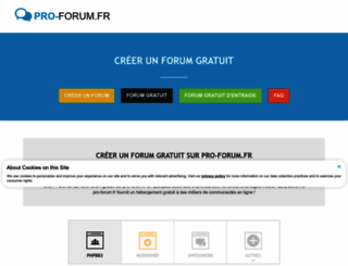 pro-forum.fr screenshot