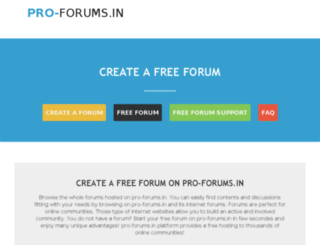 pro-forums.in screenshot