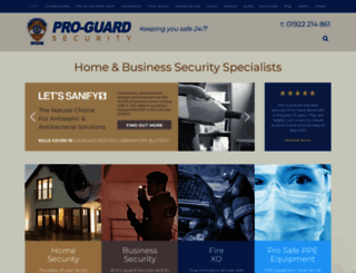 pro-guardsecurity.co.uk screenshot