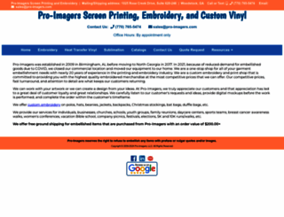 pro-imagers.com screenshot